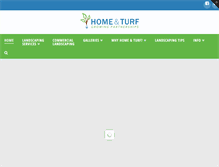 Tablet Screenshot of hometurfinc.com